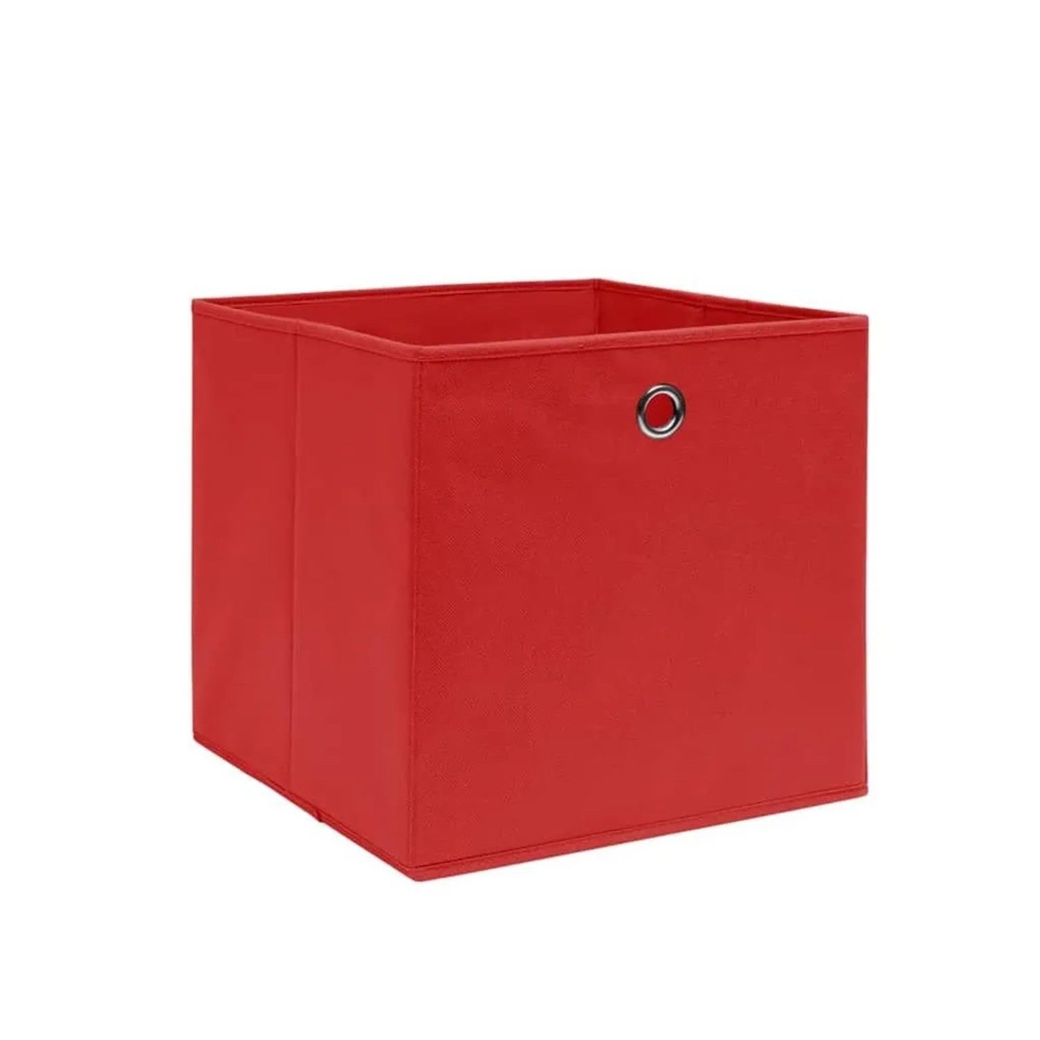 vidaXL Aufbewahrungsboxen 4 Stk Vliesstoff 28x28x28 cm Rot 325219