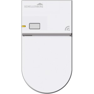 Schellenberg Smart Home Außen-Funk-Steckdose für Hausfunksteuerung, weiße Ausführung.