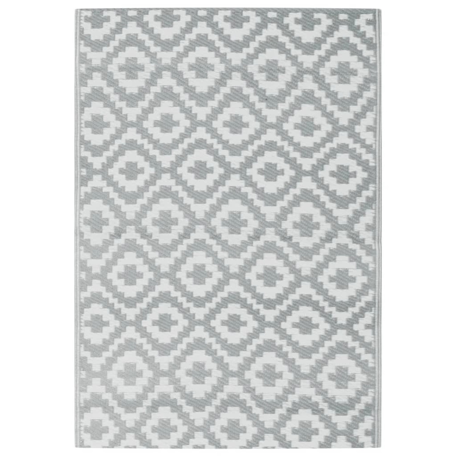 vidaXL Outdoorteppich Grau 160x230 Cm Pp 2009775 günstig online kaufen
