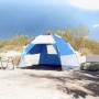 vidaXL Strandzelt 2 Personen Azurblau Quick Release Wasserdicht 4005299_4