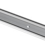 Hettich SlideLine 16 Laufprofil, zweibahnig, aus Aluminium für Schiebetürbeschläge.
