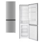 PKM Kühl-Gefrierkombination KG253NFEIXM Inox. Modernes Design, 253 l Nutzinhalt, NoFrost-Technologie. Innenansicht mit Fächern.