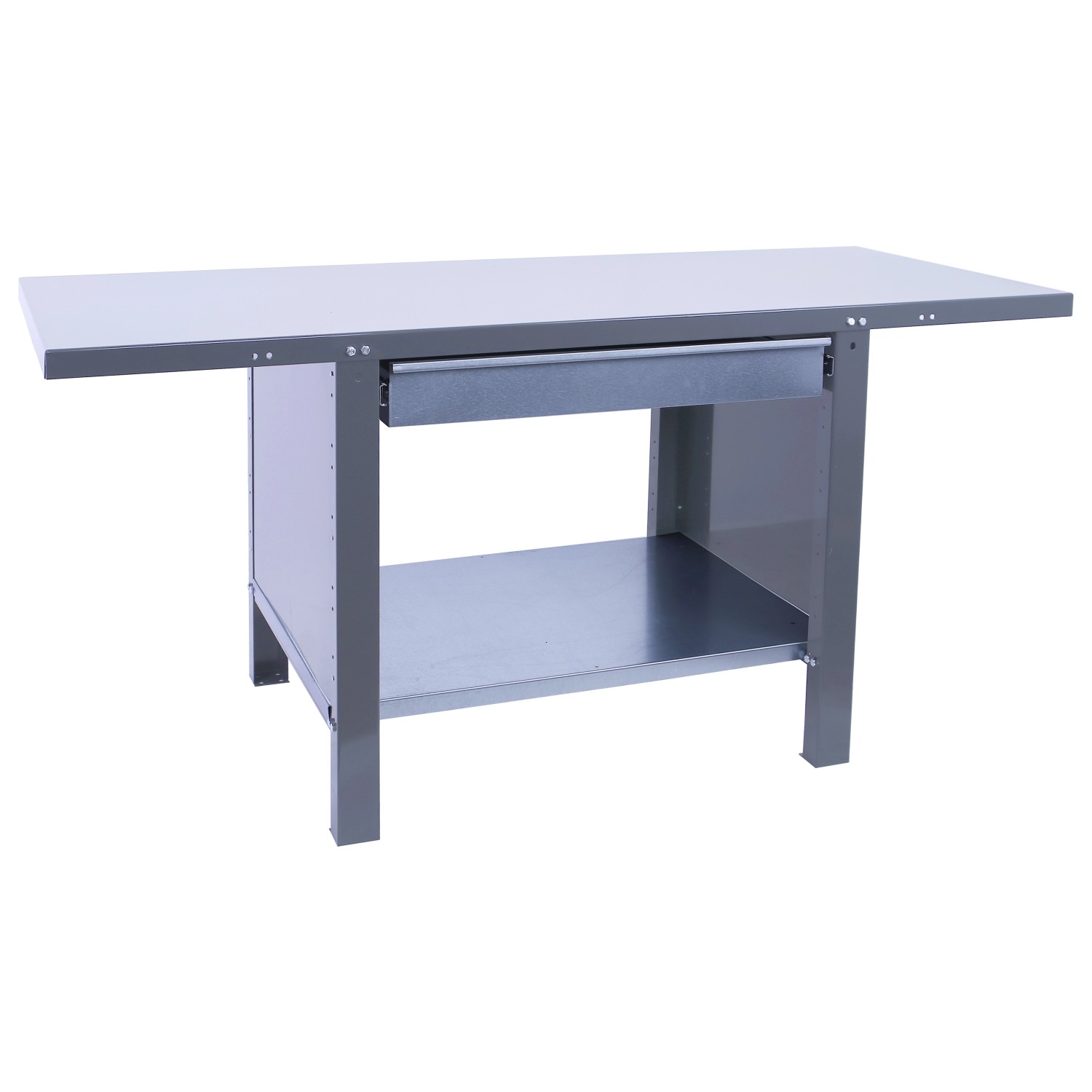 PROREGAL Werkbank BUFFALO METAL Mit 1x Schublade HxBxT 83x150x73cm Traglast günstig online kaufen