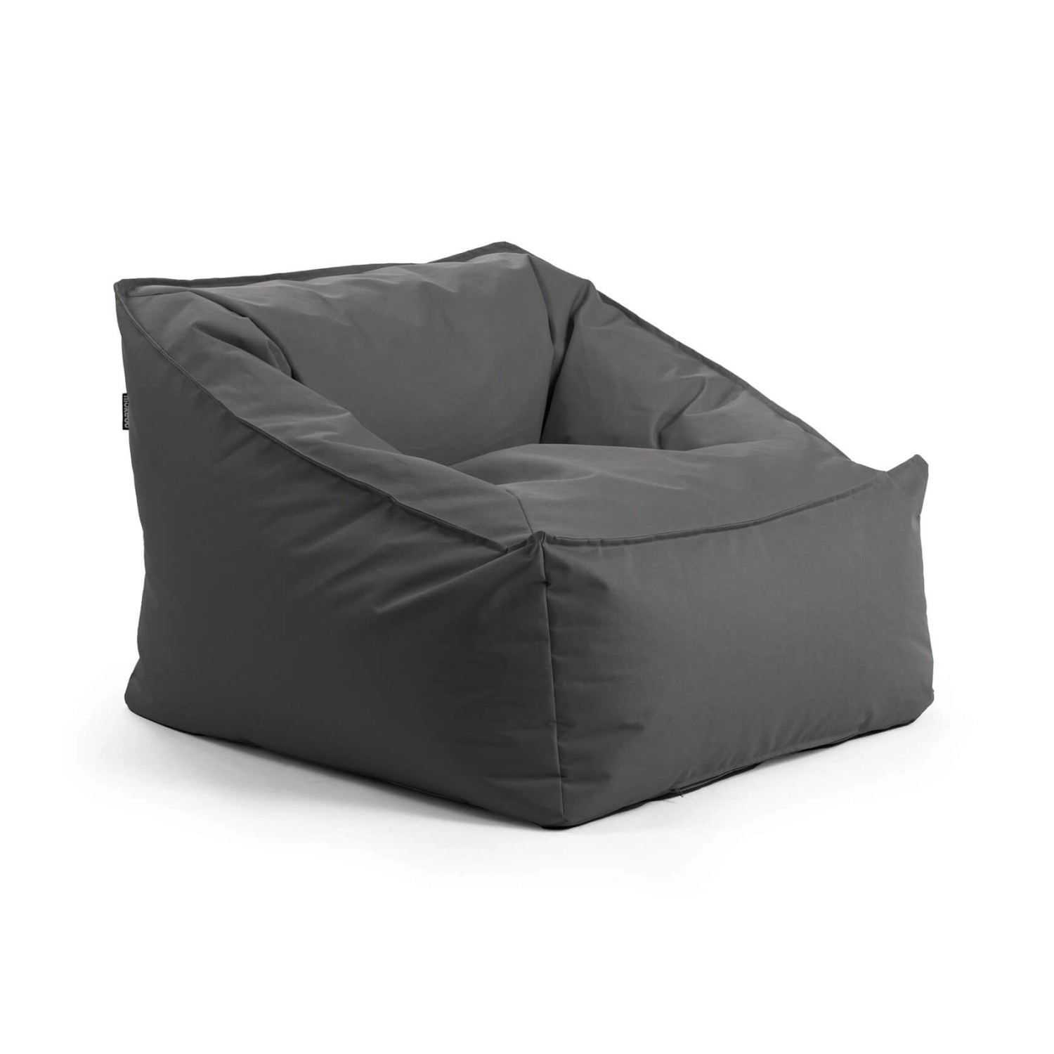 Thumbnail - mokebo Gartensessel Der Sunnyboy Bean Bag mit Füllung oder Outdoor Sitzsack in Anthrazit