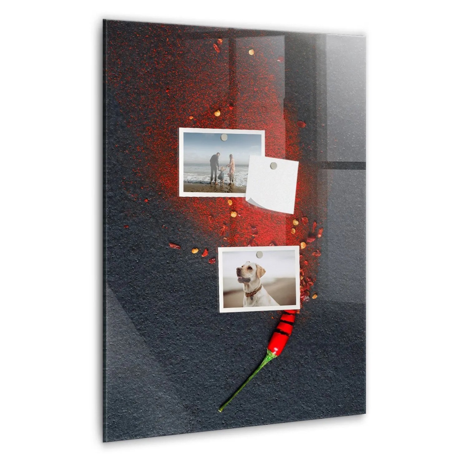 Tulup Beschreibbare Magnettafel Paprikapulver 40x60 cm Beschreibbare Magnet günstig online kaufen