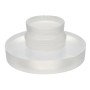 Transparentes Wagner Elastikpuffer-Set, 4-teilig, Ø 20 mm, für Möbel und Oberflächenschutz.