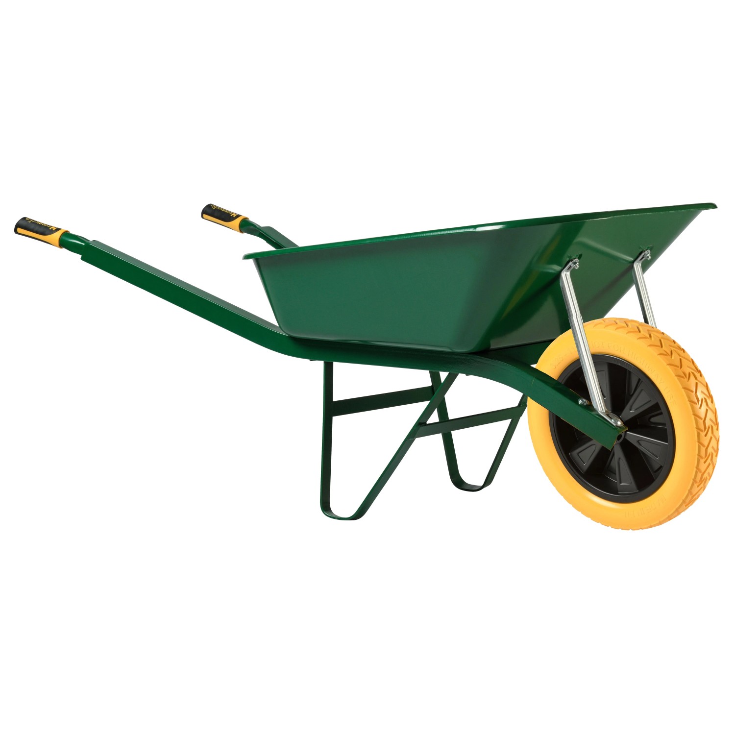 Haemmerlin Schubkarre Winkeleisen 100 l PU-Rad