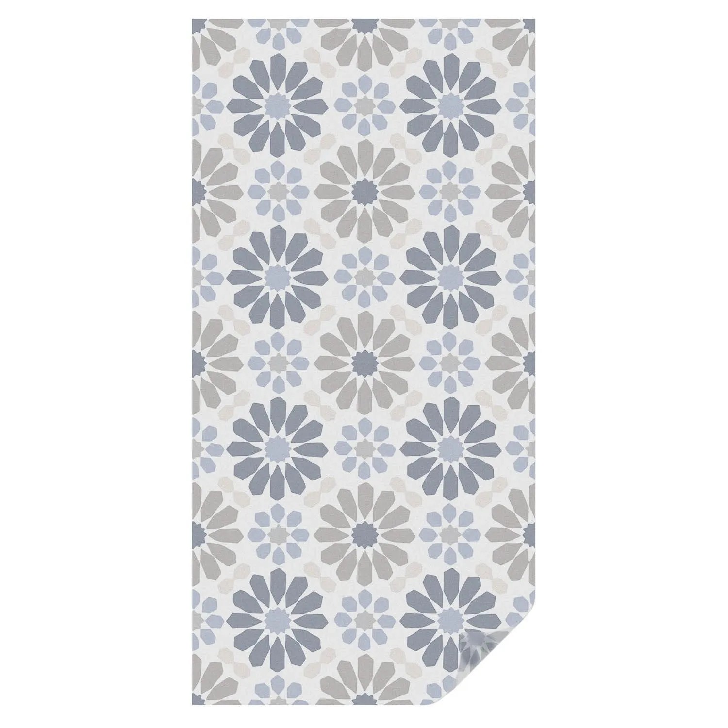 Tulup Buntglasfolie Blumenmosaik Fensterfolie Buntglas Selbstklebend 50x100 günstig online kaufen