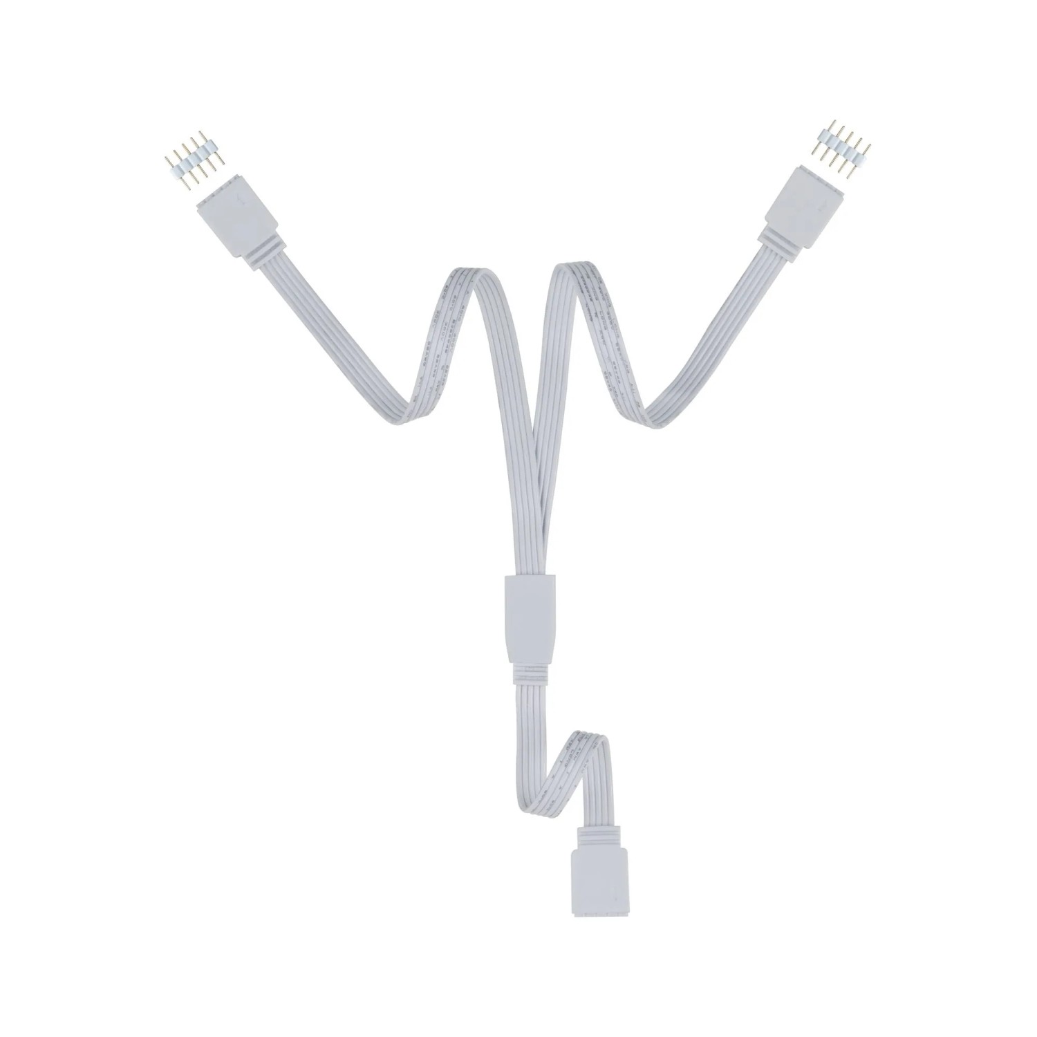 Paulmann MaxLED Y-Splitter, 30cm, weiß, für parallele LED-Streifen Verlegung.