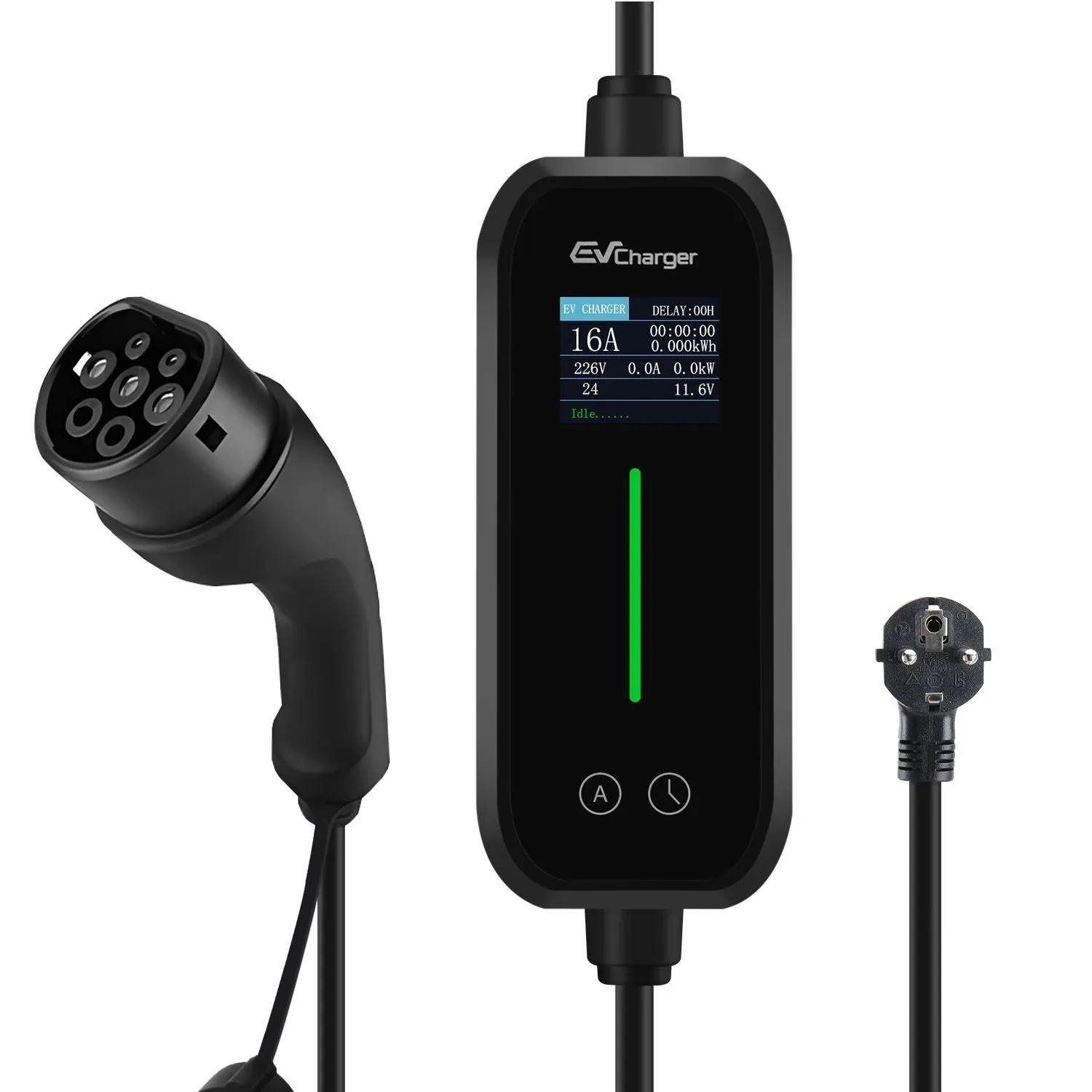 Junsun Ladekabel Ev LadegerätTyp 2 Steuerung 3kw