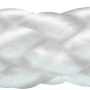 Weißes, geflochtenes PP-Seil (Ø 8 mm) als Meterware.
