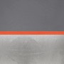 Detailansicht: Graue Apa Hagelschutz Ganzgarage PKW XL mit orangem Gummizug.