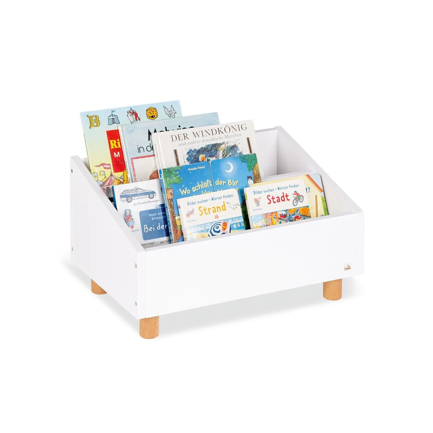 Pinolino Kinderbücherregal Ando Weiß