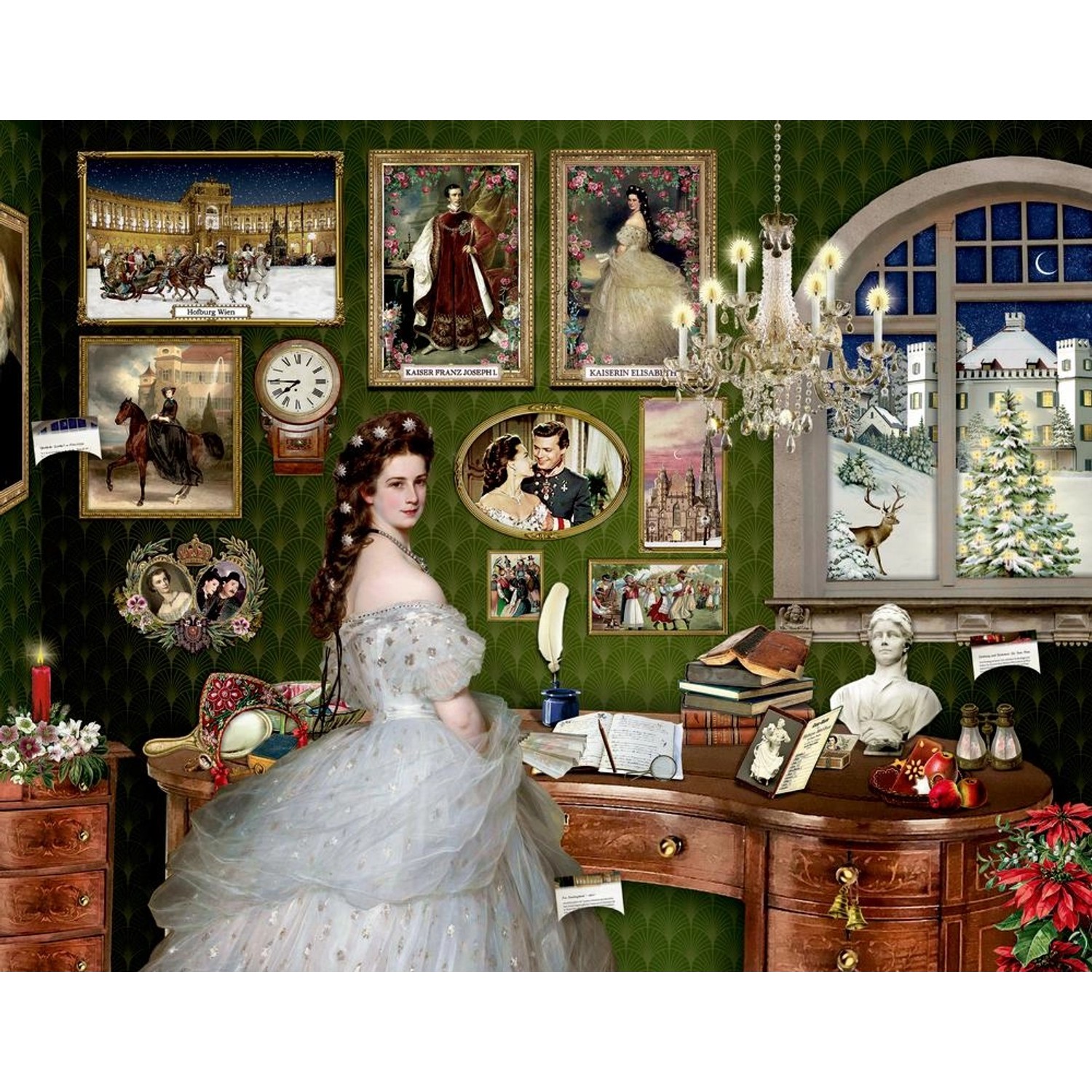 Zettelkalender Weihnachten mit Sissi günstig online kaufen