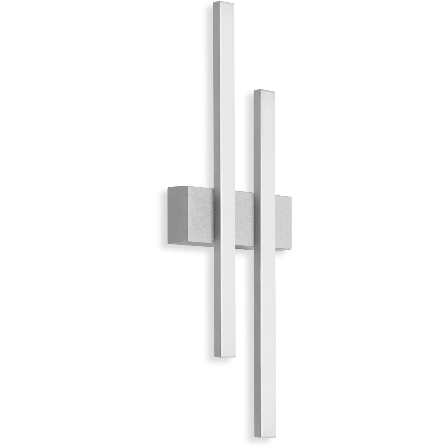 Telefunken LED Außen-Wandleuchte 313004TF, Wand Außenleuchte IP44 4000K 960lm 8W 47x15,5cm