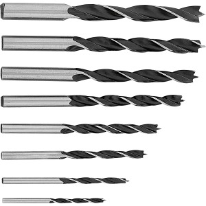 LUX Holzbohrer-Set Classic, 8-teilig, verschiedene Größen für präzise Holzarbeiten.