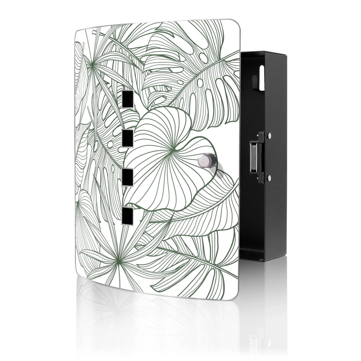 Banjado Design Schlüsselkasten Aus Edelstahl Für 10 Schlüssel 24x21,5x7cm M günstig online kaufen