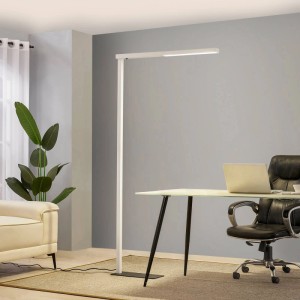 Arcchio LED Bürostehleuchten Tamilo 9968029 Modern in Weiß aus Aluminium 2-flammig Arbeitszimmerleuchte