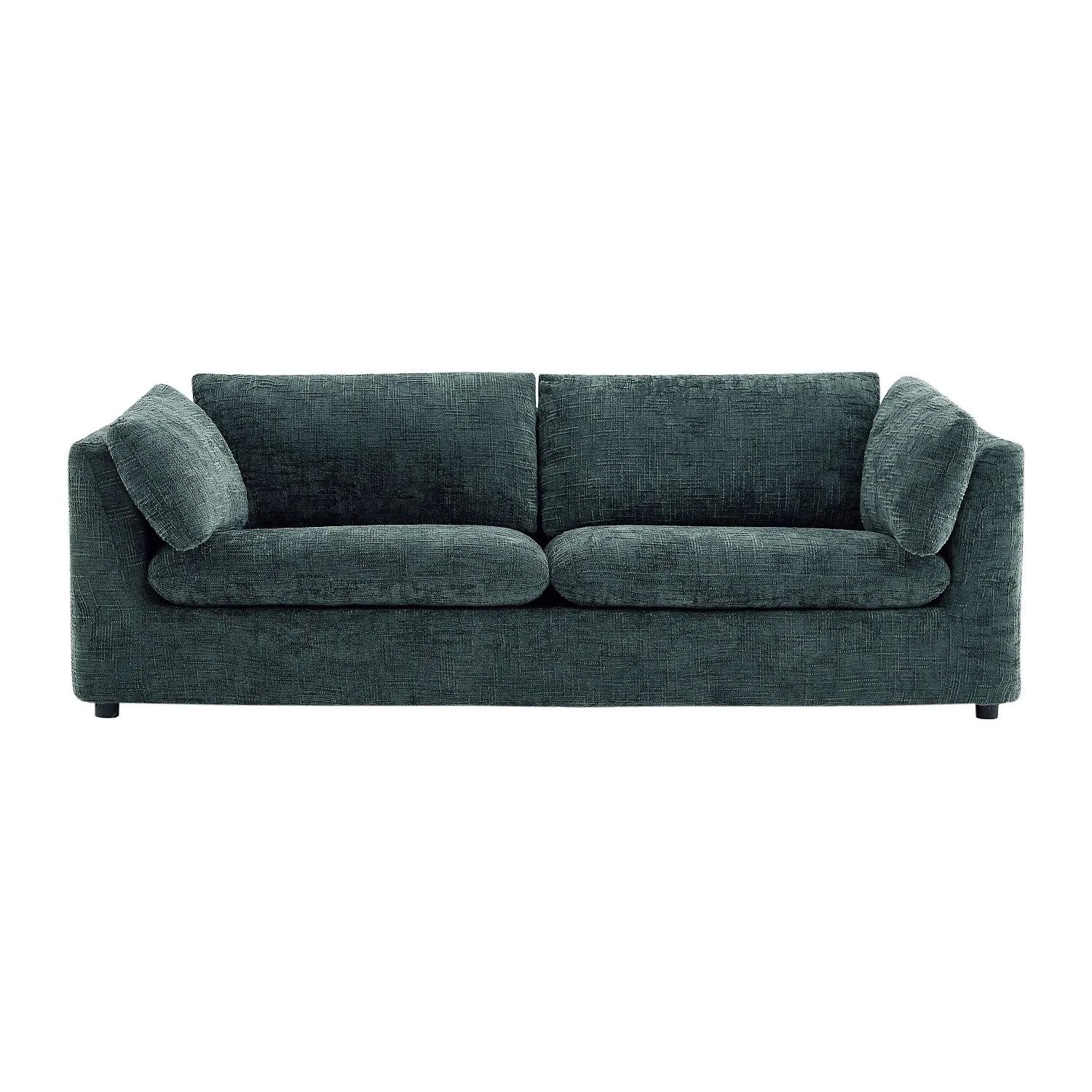 Vente-unique Sofa Ohne Schlafmöglichkeit Nurabi Grün 228 cm