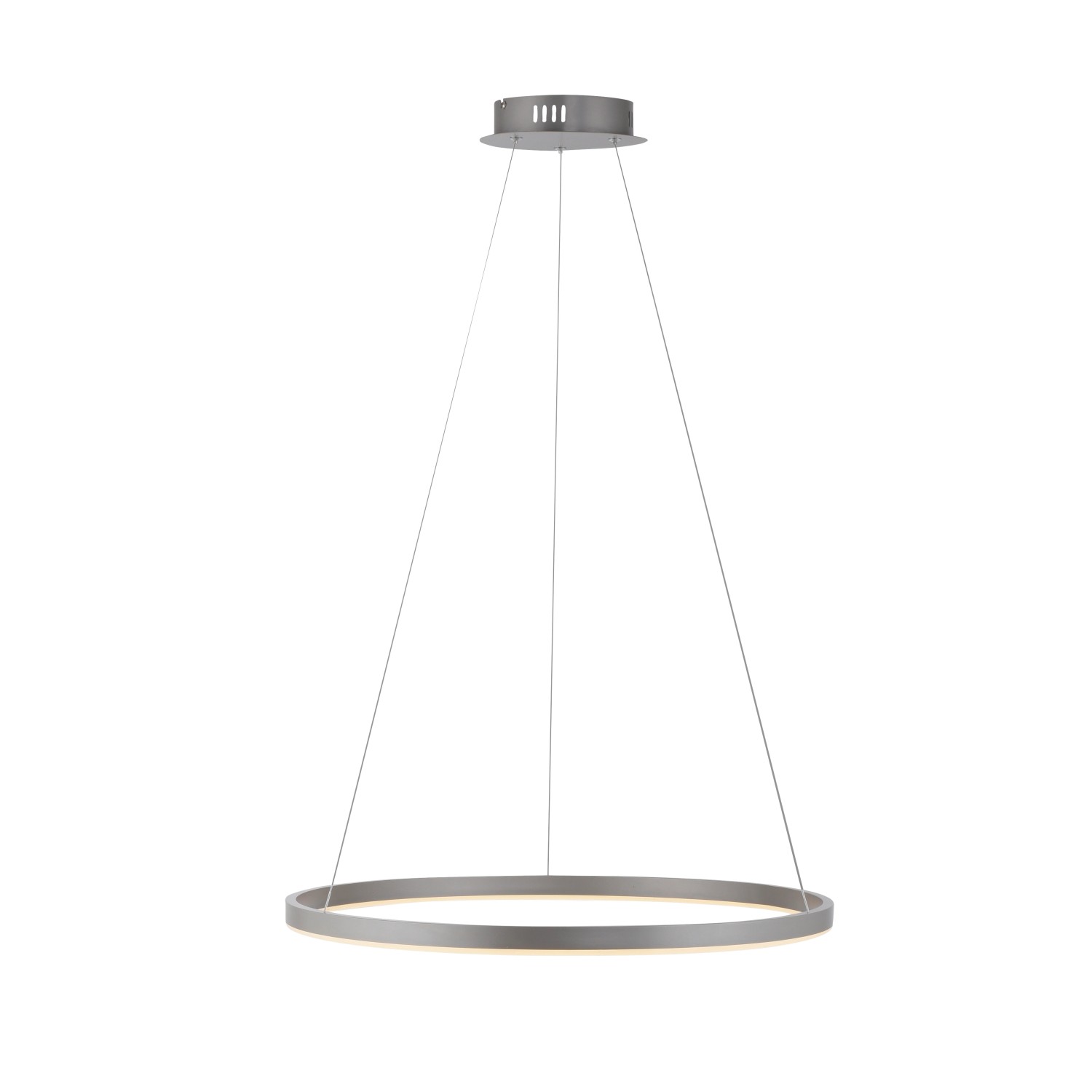 Just Light Pendelleuchte Ritus Aluminium  Ø 60 cm günstig online kaufen