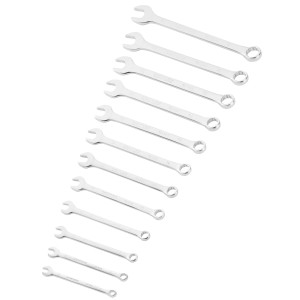 Stanley FatMax Ringmaulschlüssel-Set, 12-teilig, aus Chrom-Vanadium-Stahl.