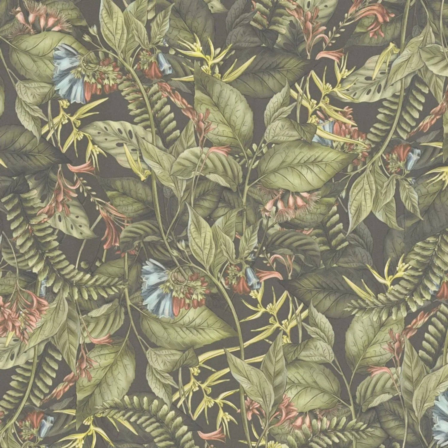 Tadessi Tapete Floral M1-No.4492 Vliestapete in Grün