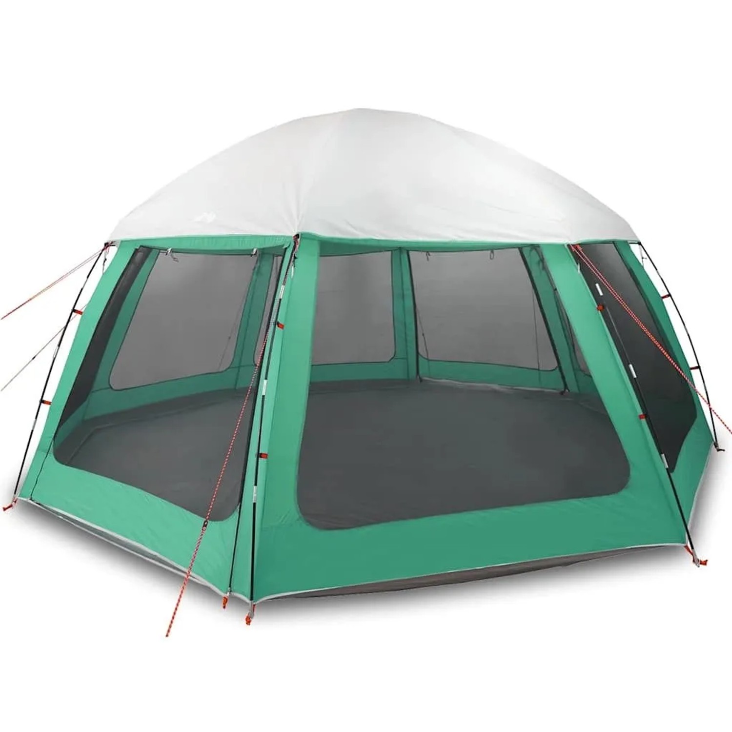 vidaXL Poolzelt mit Abnehmbarem Überzelt Netzwänden Meergrün 510x510cm 4100635_3