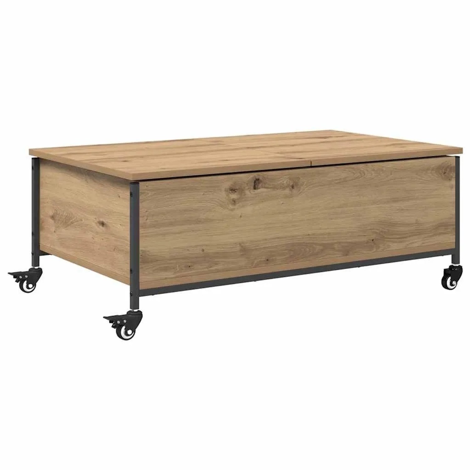 vidaXL Couchtisch Artisan-Eiche 91 x 55 x 32 cm Holzwerkstoff 883002 günstig online kaufen