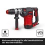 Einhell SDS Max Bohrhammer, rot/schwarz, für Meißel-Sets und Abbrucharbeiten.