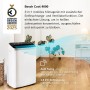 Weißes Bosch Cool 4000 Klimagerät für Räume bis 35 m² im Wohnraum.