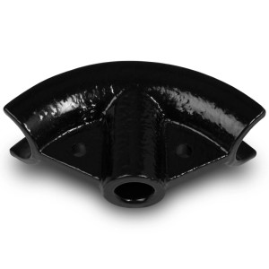 EBERTH Druckstück 1 Zoll für Rohrbiegemaschine, Gusseisen, schwarz.