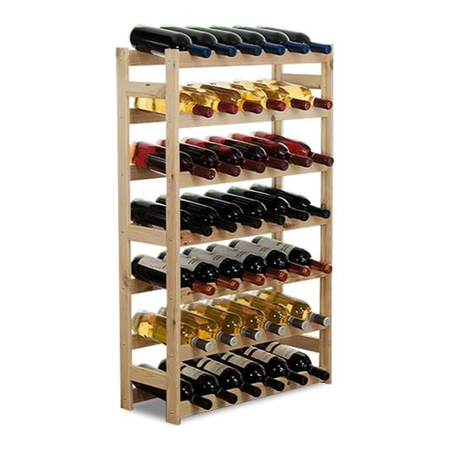 PROREGAL Weinregal Pinotwine HxBxT 102 x 63 x 25 cm 42 Flaschen Massives Ki günstig online kaufen