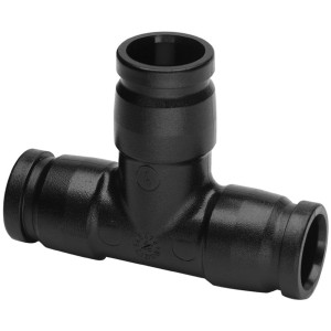 Georg Fischer iFit T-Modul 90° für 16/20 mm Verbundrohre, zur Verbindung mit Adaptern.