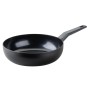 Schwarze Fackelmann Wokpfanne Statement, 28 cm, mit Keramikbeschichtung und ergonomischem Griff.