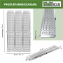 DREIBREIT TRUTZHOLM Alu Auffahrrampe, 3-fach klappbar, 175cm, Tragkraft 1020kg, Zubehör für Autoanhänger.