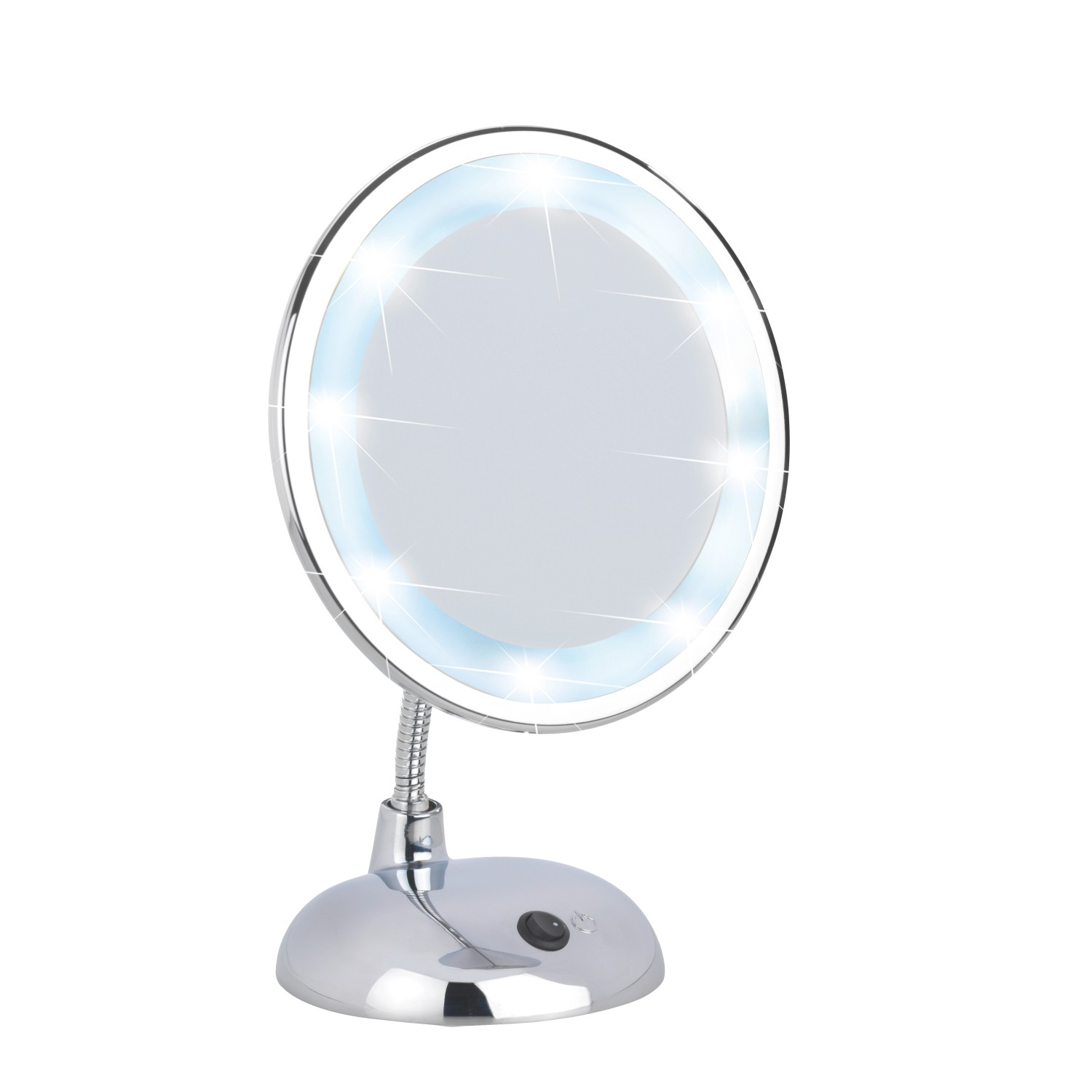 Wenko LED Kosmetik-Standspiegel Style Chrom