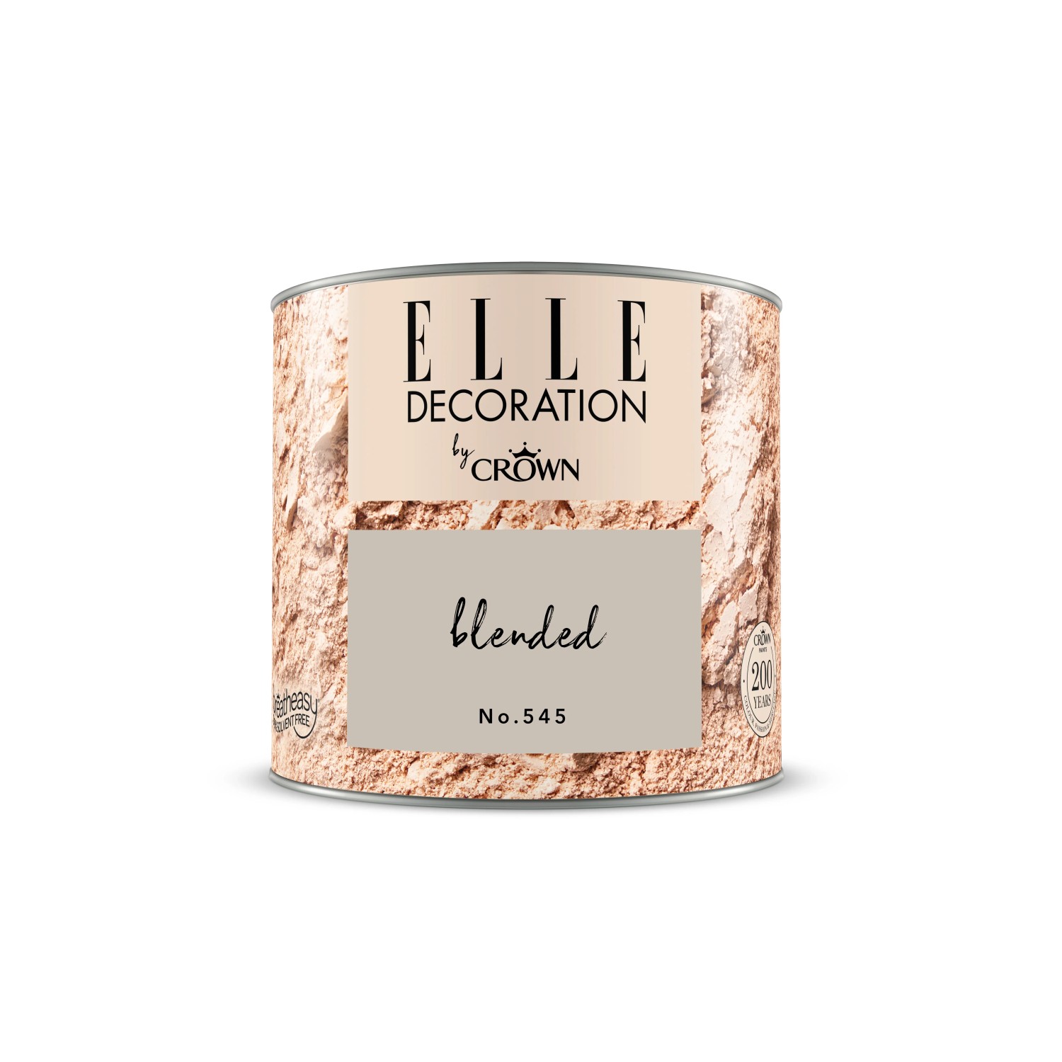 ELLE DECORATION by Crown Wandfarbe Blended No. 545, matte, 125ml Dose.