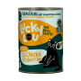Lucky Lou Katzen-Nassfutter Senior Geflügel, Dose mit Karotten und Kürbis.
