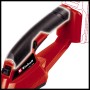 Einhell Akku-Grasschere GC-CG 18/1 Li-Solo, rot/schwarz, Detailansicht.