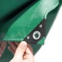 Grüne KARAT Abdeckplane (3x3m) mit Öse, ideal für LKW & Anhänger. Robuste Bauplane, 500 g/m².