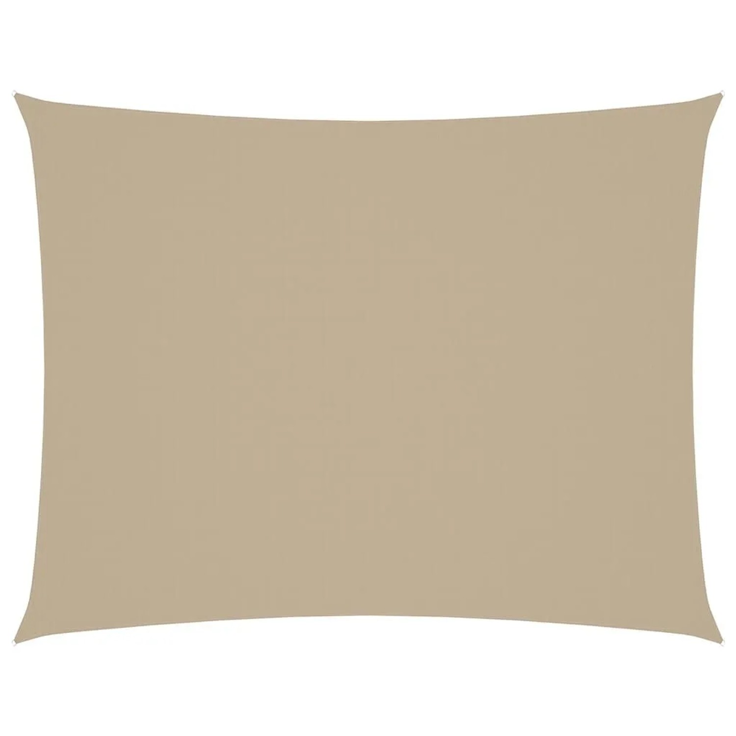 Furnicato Sonnensegel Oxford Gewebe Rechteckig 5x7 M Beige