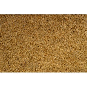 Detailaufnahme von beigem Quarzsand (Körnung 0,06-2 mm) im Big-Bag.