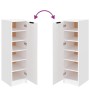 vidaXL Schuhschrank Weiß 30x35x100 cm Holzwerkstoff 811430_8