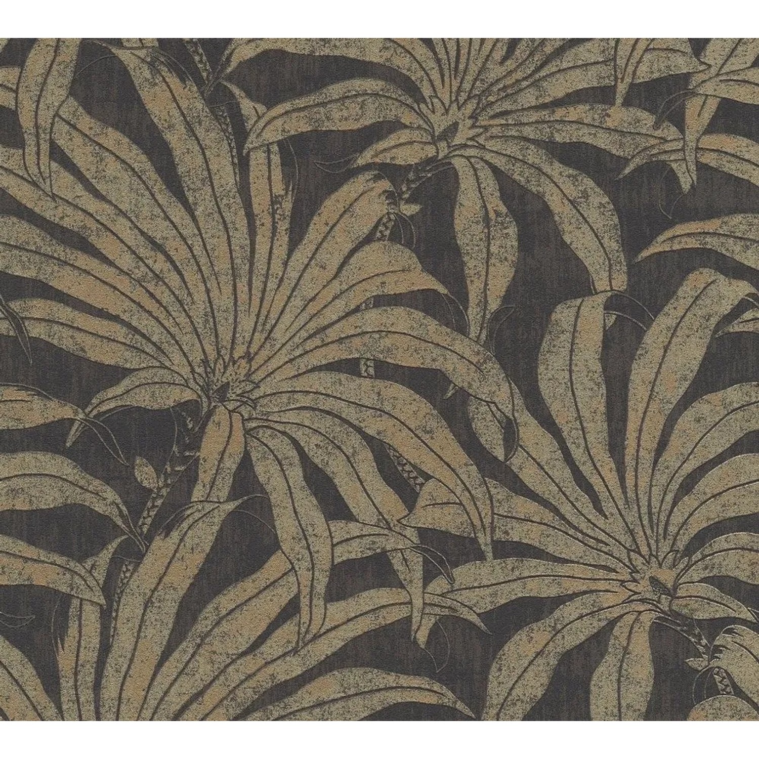 Tadessi Tapete Floral M1-No.10998 Vliestapete in Schwarz