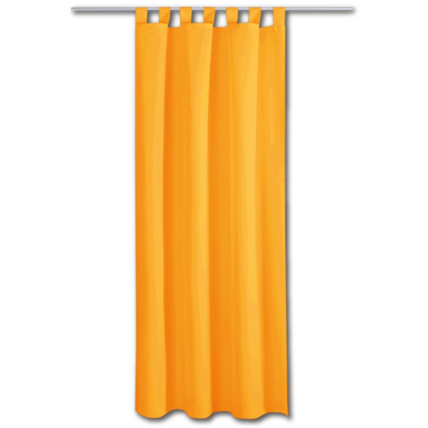 Bestlivings Dekoschal Ellen Schlaufen 140 cm x 145 cm Hellorange
