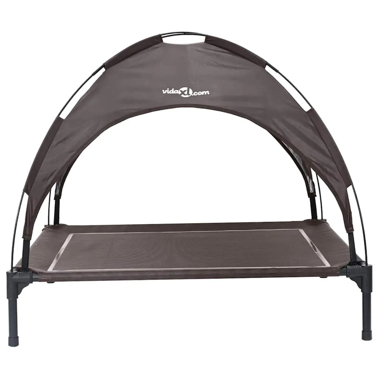 vidaXL Hundebett Braun 90 x 81 x 80,5 cm Stahl 42008191_4