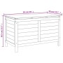 VidaXL Gartentruhe aus Tannenholz, 99x50x56,5 cm, ideal zur Aufbewahrung von Gartenutensilien.