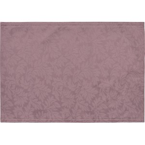 Rosa Platzset Blush Bordeaux (48x33 cm) mit floralem Muster für den Esstisch.
