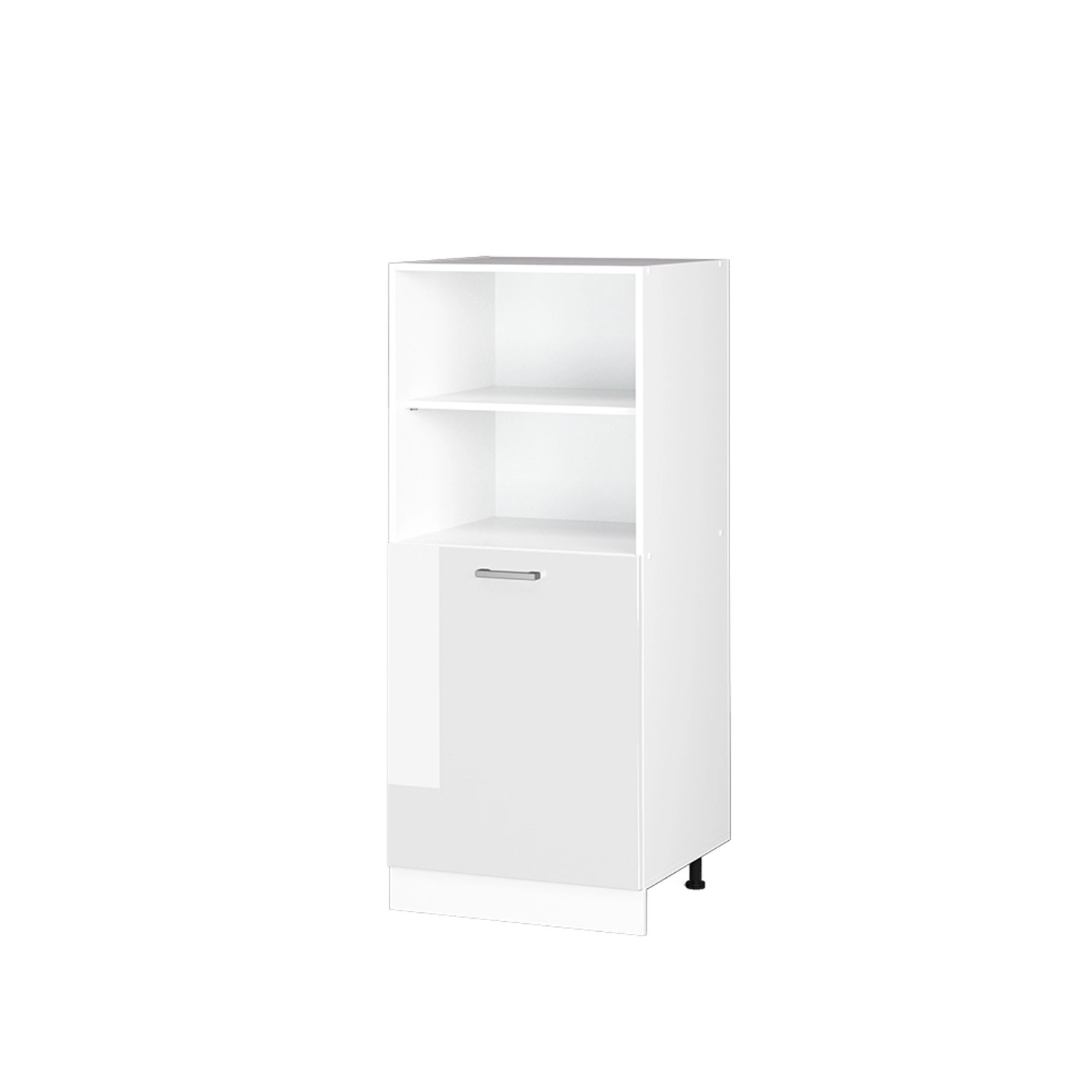 Vicco Herdumbauschrank R-Line Herdschrank Weiß Hochglanz/Weiß 60 cm