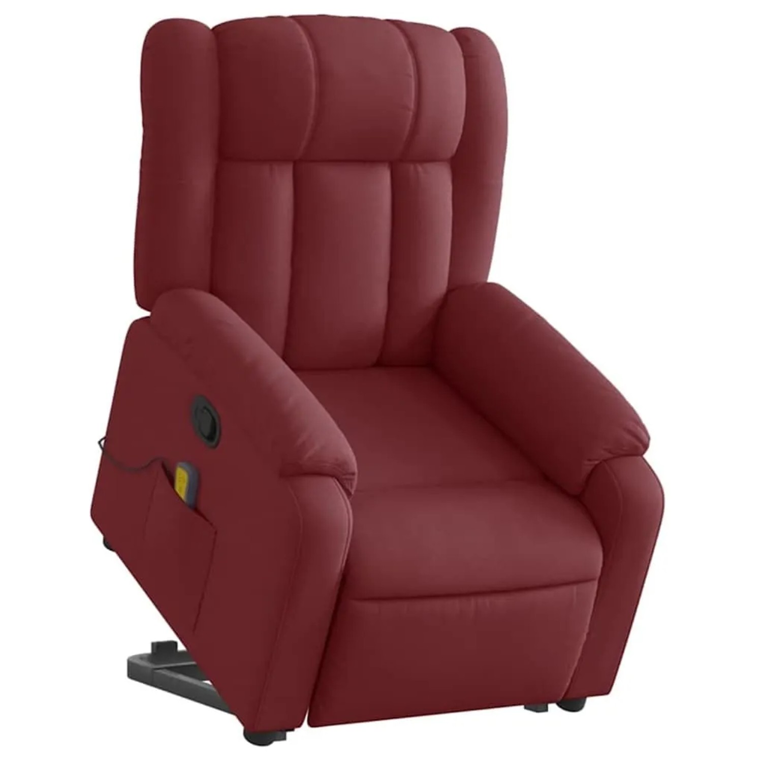 vidaXL Massagesessel mit Aufstehhilfe Weinrot Stoff 3205331 günstig online kaufen